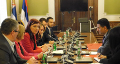 3 April 2018 The Parliamentary Friendship Group with Egypt meets with the Egyptian Ambassador to Serbia 